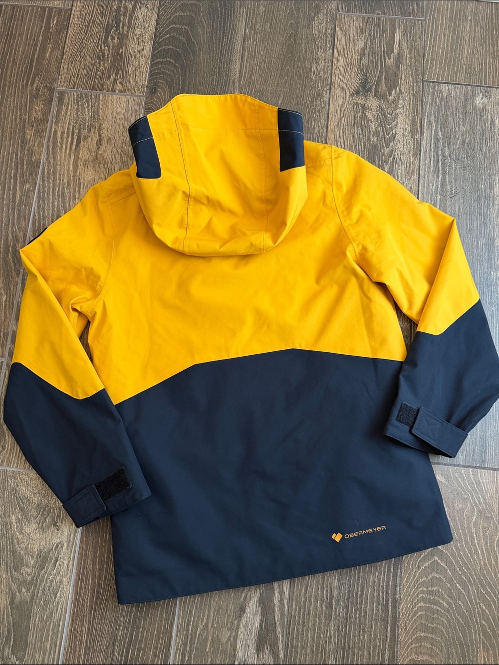 Obermeyer Boys’ Ronan Yellow 3-in-1 Component Shell Jacket with Insulated Vest-M - Picture 7 of 13